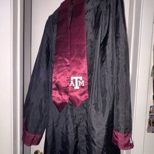 Texas A&M University Graduation Gown